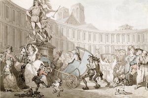 La Place des Victoires, Paris, ca. 1789