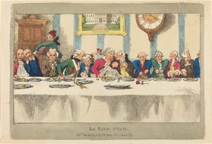 Das Gasthaus von Thomas Rowlandson