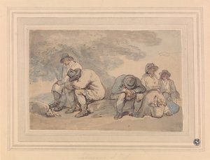 Arbeiter bei der Rast von Thomas Rowlandson