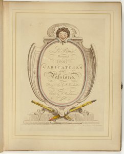 Le Brun Travestiert, oder Karikaturen der Leidenschaften von Thomas Rowlandson