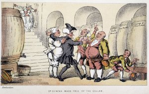 Der Doktor in einem Keller - in „Doctor Syntax