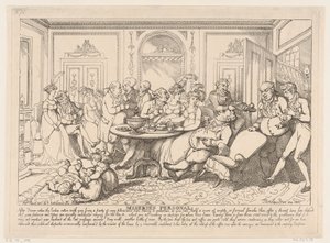 Persönliche Miseren, 12. Juni 1807 von Thomas Rowlandson
