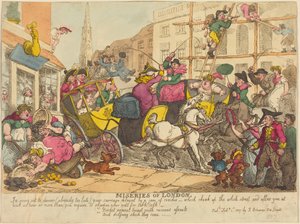 Elend von London von Thomas Rowlandson