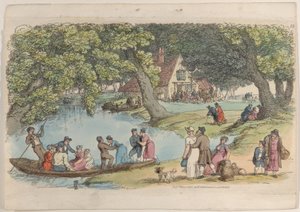 Tafel 15, aus Welt im Kleinformat, 1816 von Thomas Rowlandson