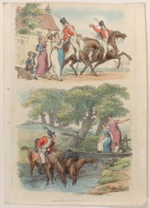 Tafel 20, aus Welt im Miniatur, 1816 von Thomas Rowlandson