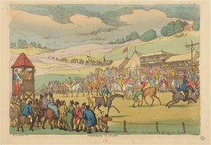 Vorbereitung zum Start von Thomas Rowlandson