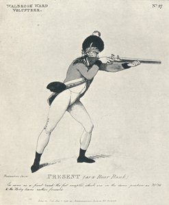 Präsentieren als hintere Reihe, 1798