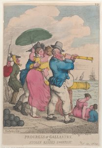 Fortschritt der Galanterie oder Gestohlene Küsse sind die süßesten, 14. Februar 1814