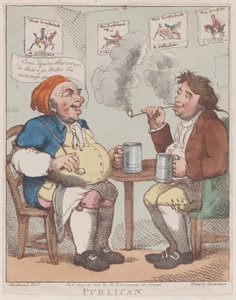 Gastwirt, 30. August 1799 von Thomas Rowlandson