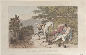 Quae Genus hilft einem Reisenden, aus der Geschichte von Johnny Quae Genus, 1. März 1822