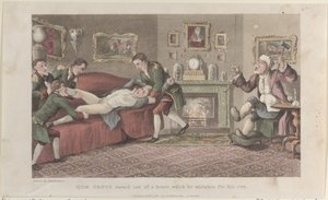 Quae Genus aus einem Haus geworfen, das er für sein eigenes hält, aus The History, 1. Februar 1822
