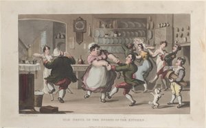 Quae Genus, in den Sportarten der Küche, aus Die Geschichte von Johnny Quae Genus..., 1. August 1821