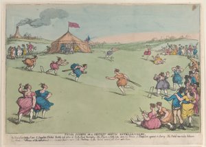 Ländliche Sportarten oder ein außergewöhnliches Cricketspiel