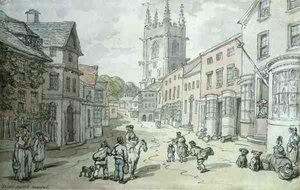 Saint Austle, Cornwall von Thomas Rowlandson