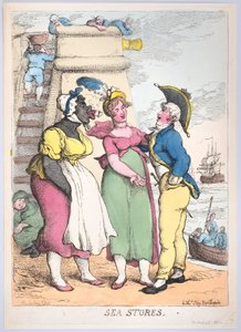 Seevorräte, 25. März 1812 von Thomas Rowlandson
