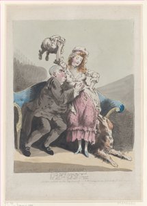 Sonderplädoyer, März 1780 von Thomas Rowlandson