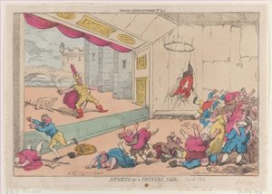 Sport eines Jahrmarkts auf dem Land, Teil drei, 5. Oktober 1810