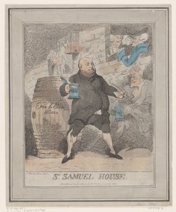 Sr. Samuel House von Thomas Rowlandson