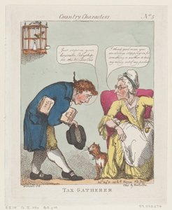 Steuereintreiber von Thomas Rowlandson