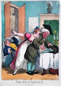 Der Anatom, veröffentlicht von Thomas Tegg von Thomas Rowlandson