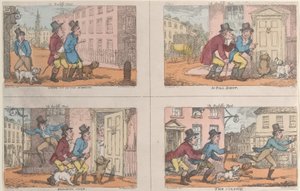 Die Jagd des Vogts: Morgens aufbrechen, in voller Fährte, Deckung brechen, 1809