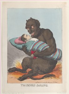 Liebling des Teufels, 12. März 1814 von Thomas Rowlandson