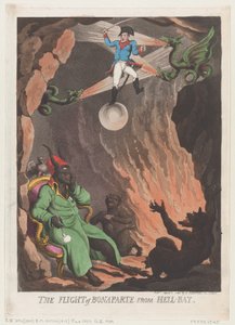 Die Flucht von Bonaparte aus Hell-Bay, 7. April 1803