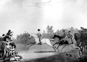 Der hochmütige Renner, 1789 von Thomas Rowlandson