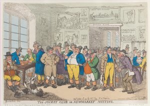 Der Jockey Club oder Newmarket Meeting, 10. Oktober 1811