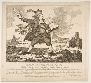 Der Journalist, mit Blick auf Auckinleck oder das Land der Steine, malerische Schönheit, 15. Mai 1786