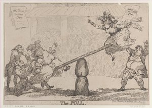 Die Wahl, 12. April 1784 von Thomas Rowlandson