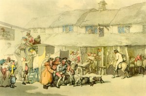 Das Posthaus, ca. 1800, 1942