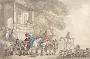 Die Rückkehr von der Jagd von Thomas Rowlandson