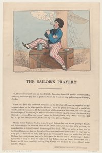 Das Gebet des Seemanns, 12. September 1801 von Thomas Rowlandson