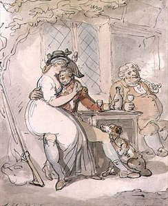 Der Abschied des Soldaten von Thomas Rowlandson