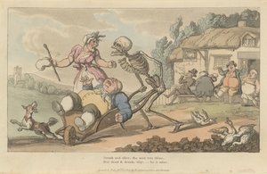 Der Säufer, The English Dance of Death, Platte 12
