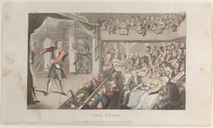 Die Bühne. George Primrose als Horatio, aus Der Pfarrer von Wakefield, 1. Mai 1817