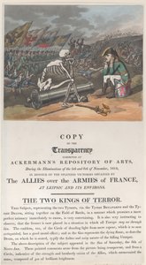 Die zwei Könige des Terrors von Thomas Rowlandson