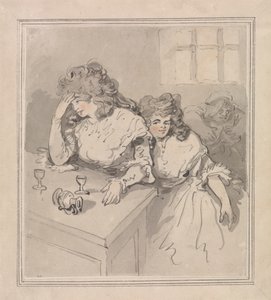 Zwei Mädchen beim Trinken