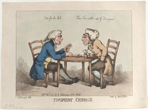 Twopenny Cribbage, [1. Oktober 1799], neu aufgelegt 1810