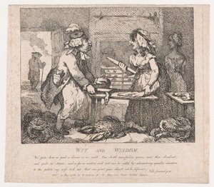 Witz und Weisheit Malerische Schönheiten von Boswell, Teil der Erste, 15. Mai 1786 von Thomas Rowlandson