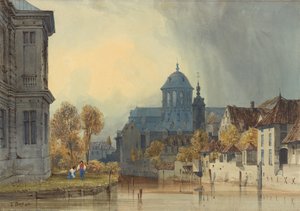 Ansicht der Kirche Unserer Lieben Frau von Hanswijk, Mechelen (Malines), Belgien