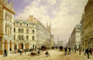 Holborn Viadukt Blick nach Osten, City of London