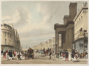 London wie es ist: Regent Street, Blick Richtung Quadrant von Thomas Shotter Boys