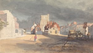 Straßenszene in Stratford by Bow von Thomas Shotter Boys