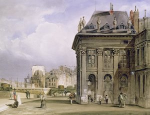 Die Île de la Cité vom Institut, Paris, ca. 1830-39