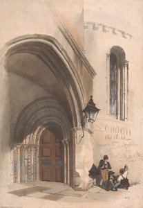 Titelseite eines Satzes Lithographien von London von Thomas Shotter Boys