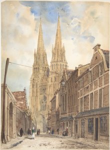 Ansicht von Bayeux von Thomas Shotter Boys