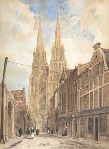 Ansicht von Bayeux, 1832