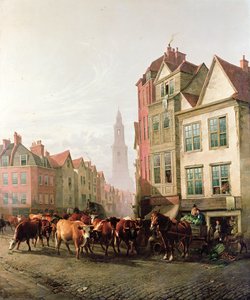 Der alte Smithfield-Markt, 1887 von Thomas Sidney Cooper